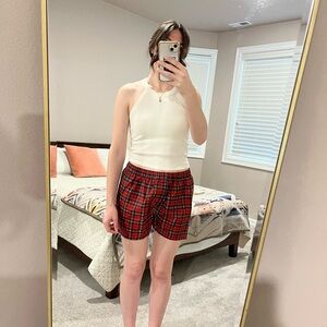 Eddie Bauer Red Plaid Boxer Shorts